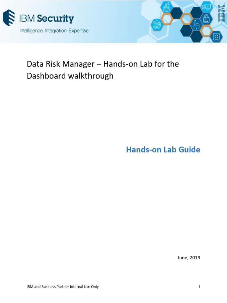 Data Risk Manager Dashboard Walkthrough For Pot Pdf Risk Management