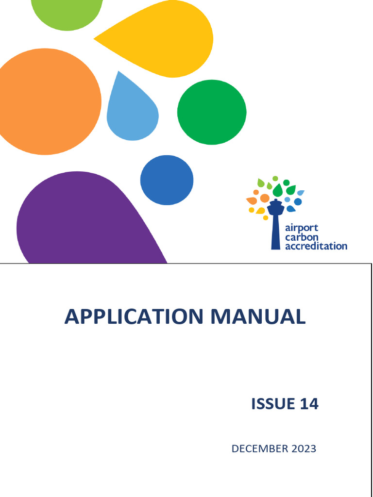 Airport Carbon Accreditation Manual 2023 | PDF | Carbon Footprint ...