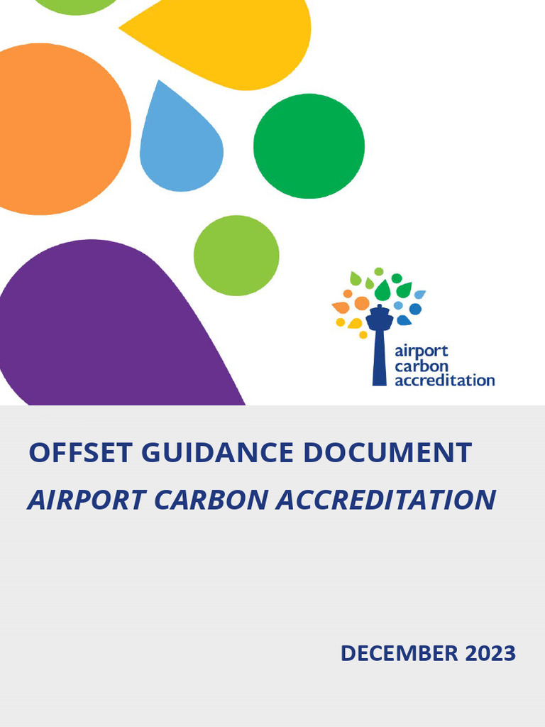 Airport Carbon Offset Guidance 2023 | PDF | Greenhouse Gas | Climate Change