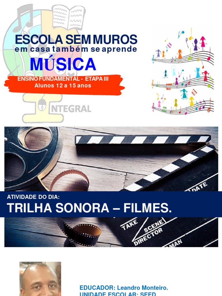 Importância da Trilha Sonora no Cinema | PDF | Som | Fotografia ...