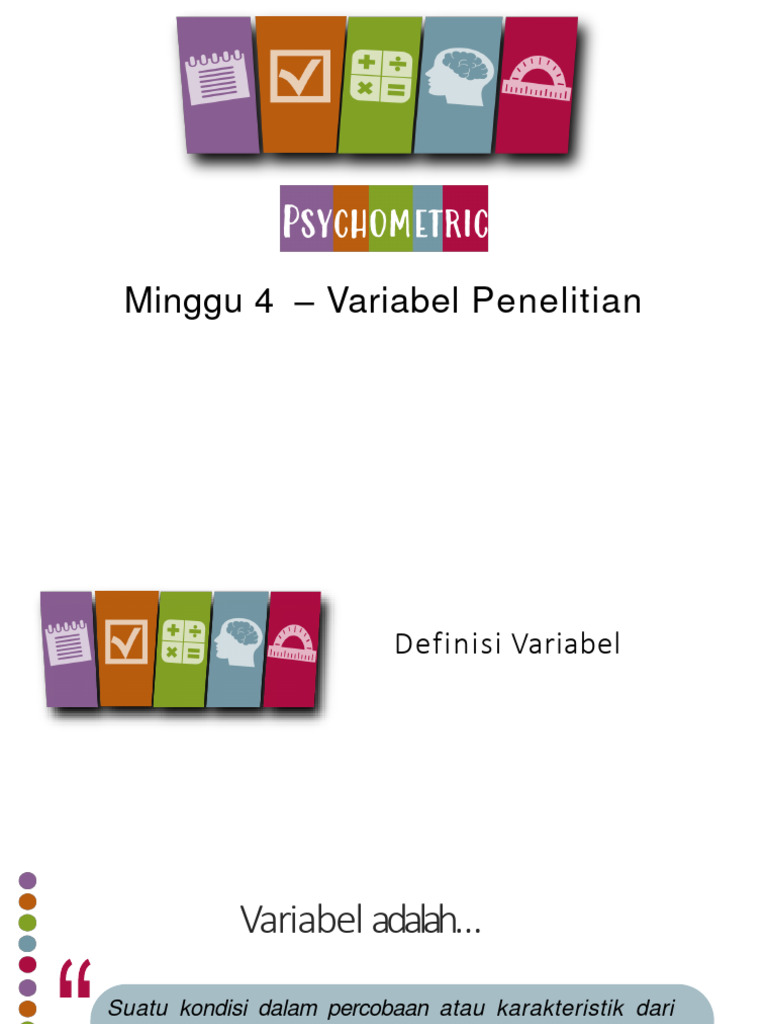 Memahami Variabel dalam Penelitian | PDF | Karier & Perkembangan