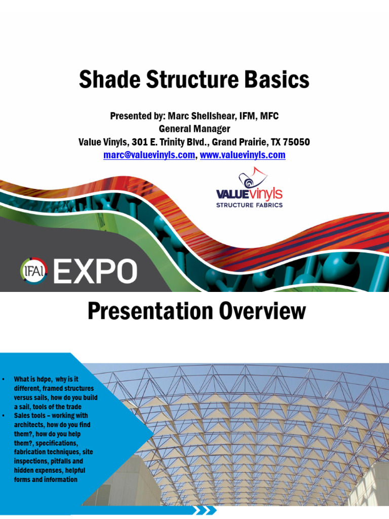 Marc Shellshear Shade Structure Basics | PDF | Stainless Steel | Corrosion