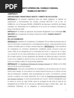 CONSEJO COMUNAL FORMATO DE CARTA DE RESIDENCIA