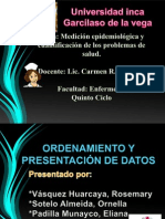 To y Presentacion de Datos