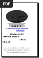 EXEGESE EXODO  20  1  17