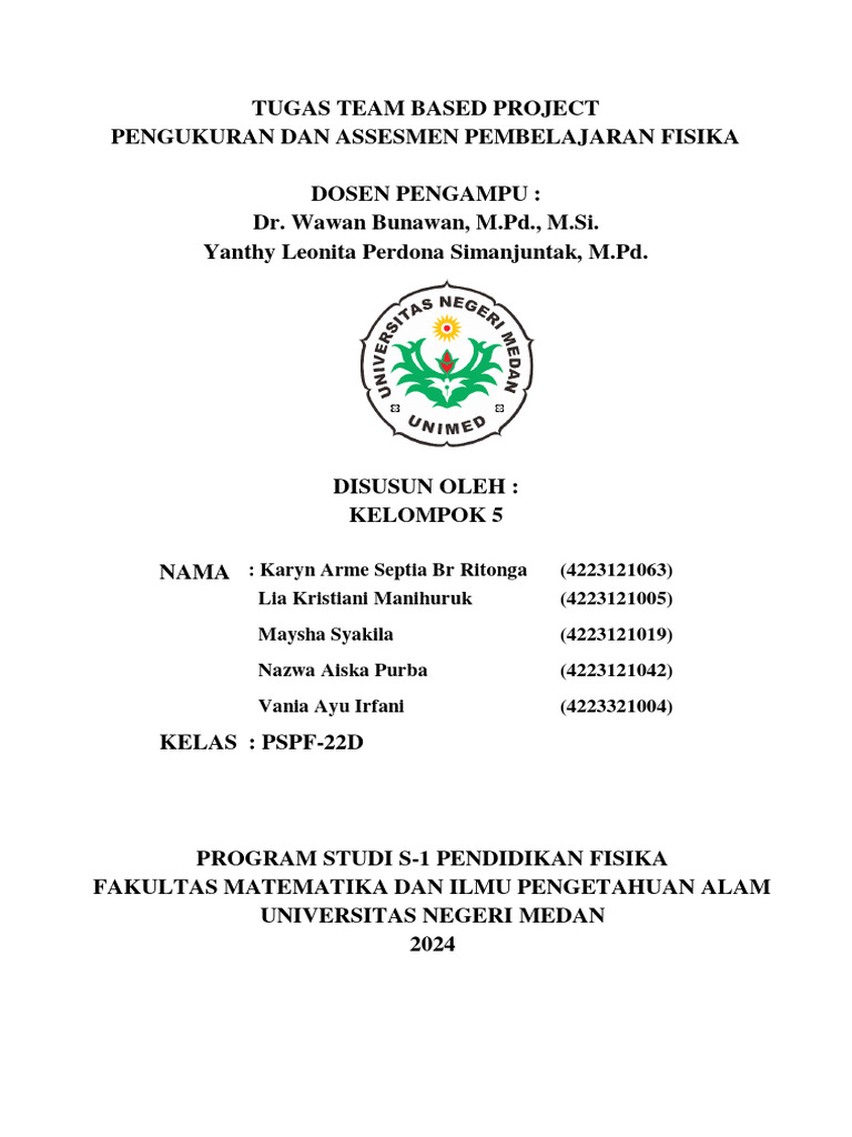 Kelompok 5 - Instrument Soal Berbasis Hots (PAPF) - PSPF 2022 D-1 | PDF