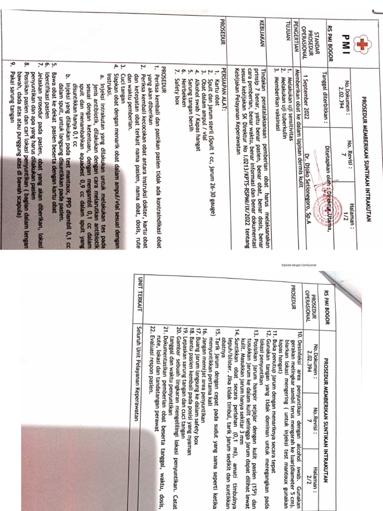 Spo Injeksi Ic | PDF
