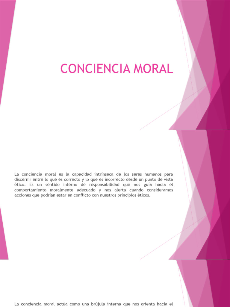 Formación y Deformaciones de la Conciencia Moral | PDF | Moralidad ...