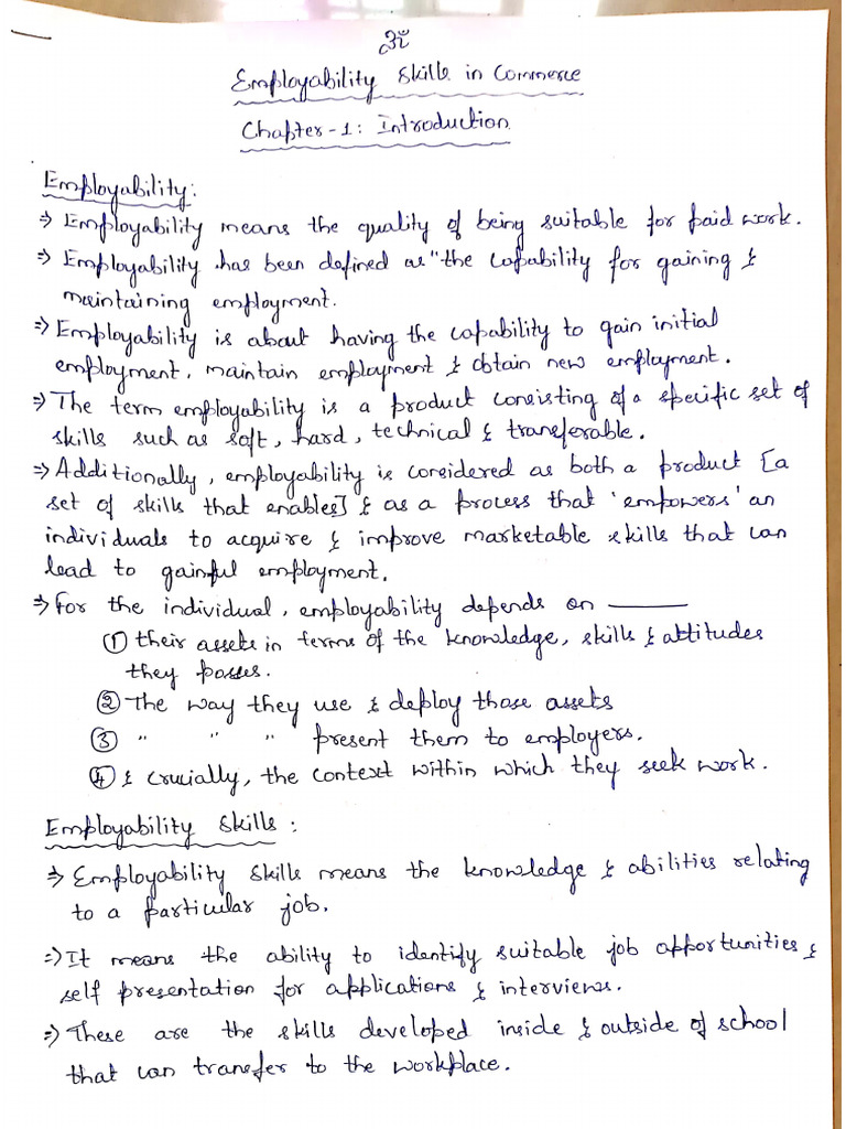 ESC Chapter 1 Notes | PDF
