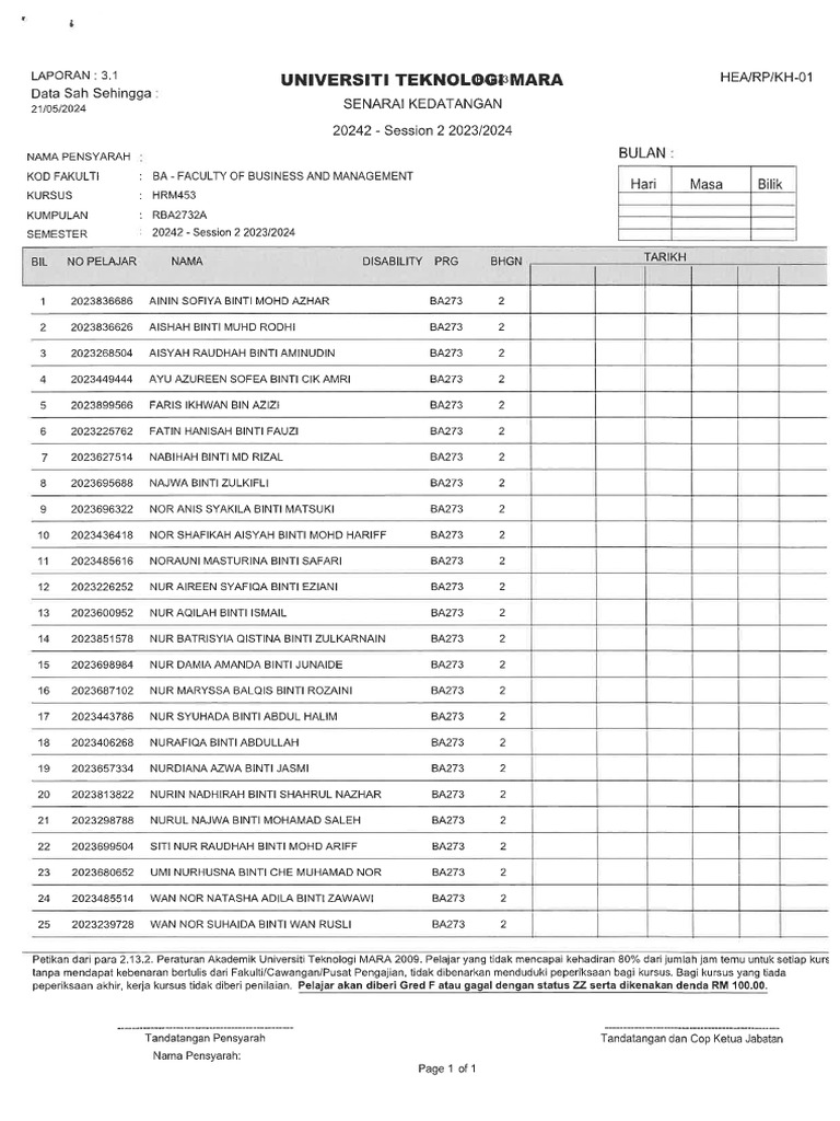Senarai nama pelajar mengikuti program nbme bagi tarikh 13 jun 2024 pdf