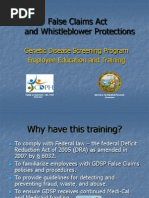 California False Claims Education and Training
