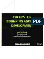 10 Tips for Beginning Android Development