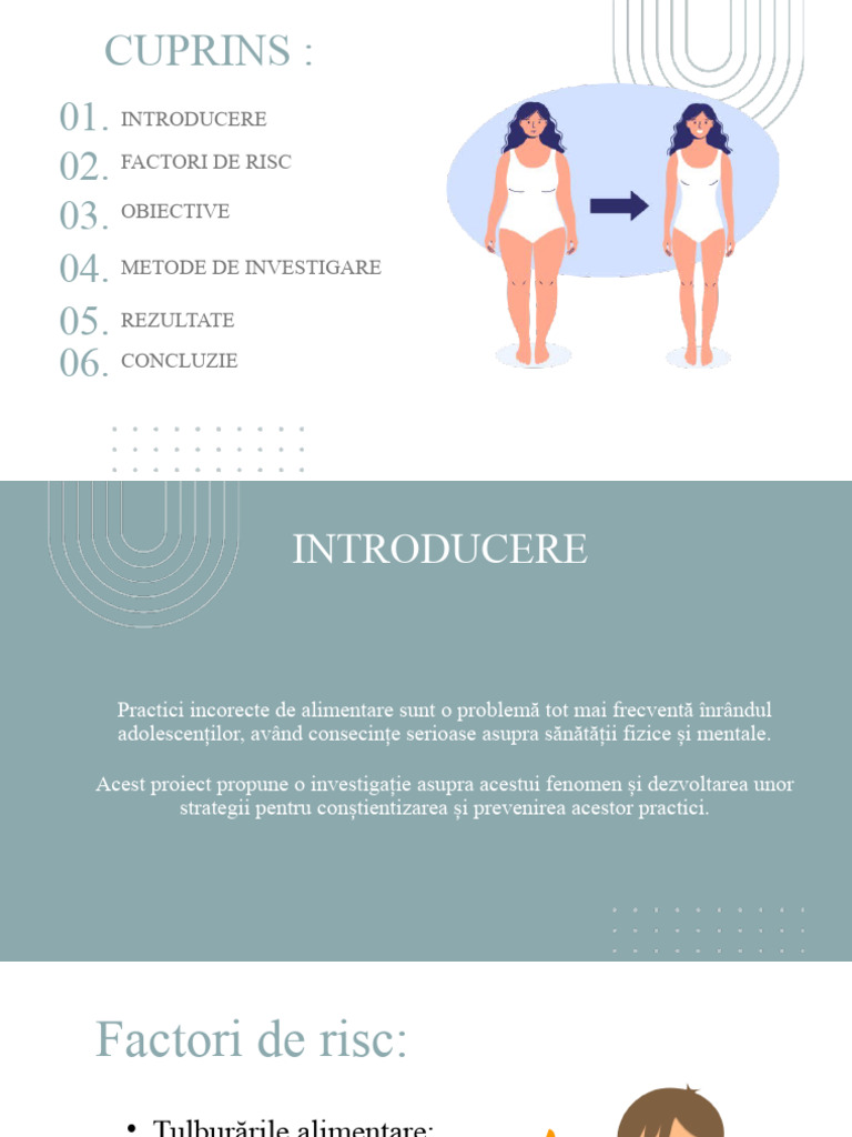 Practici Alimentare Incorecte La Adolescenți | PDF