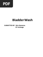 Indwelling Catheter Flush Instructions | PDF | Catheter | Urinary Bladder