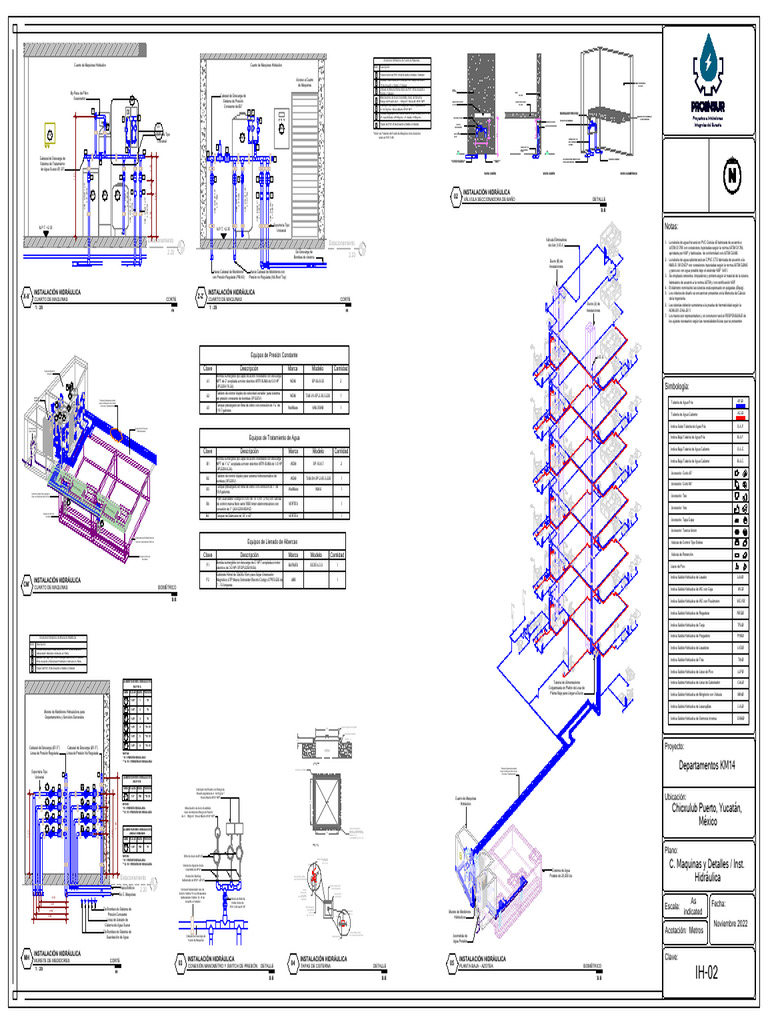 Instalación Hidráulica y Cuarto de Máquinas | PDF | Materiales | Hidráulica