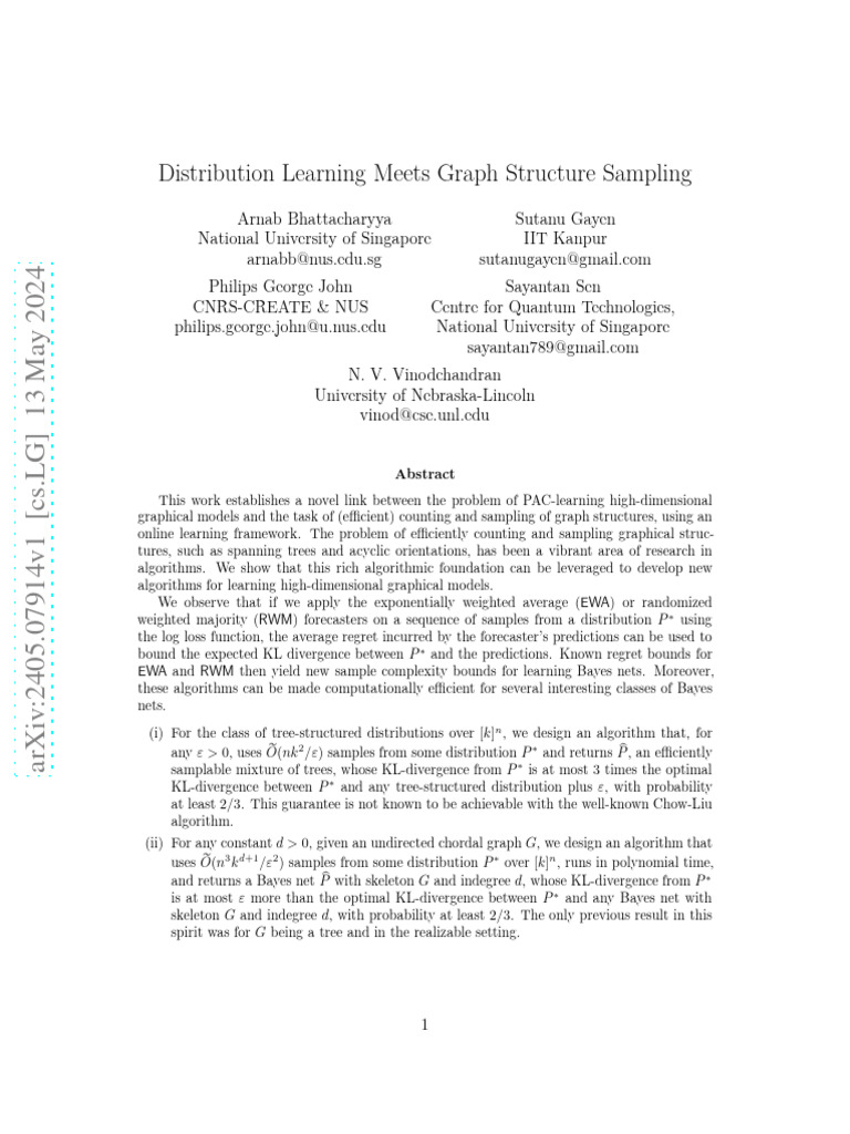 Variyam 2 Pdf Bayesian Network Graph Theory