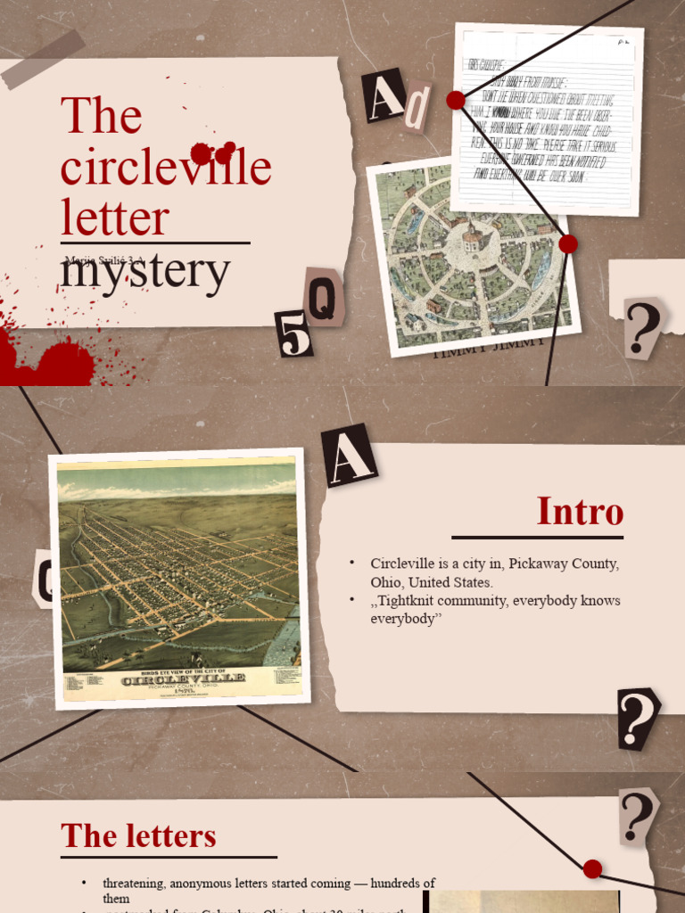 Circleville Letter Mystery Unveiled PDF Mystery Thriller Crime 