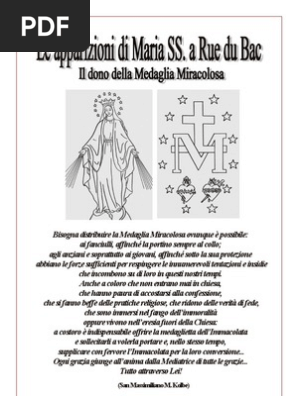 Supplica Alla B V Della Medaglia Miracolosa Stampa 4 1 2 3