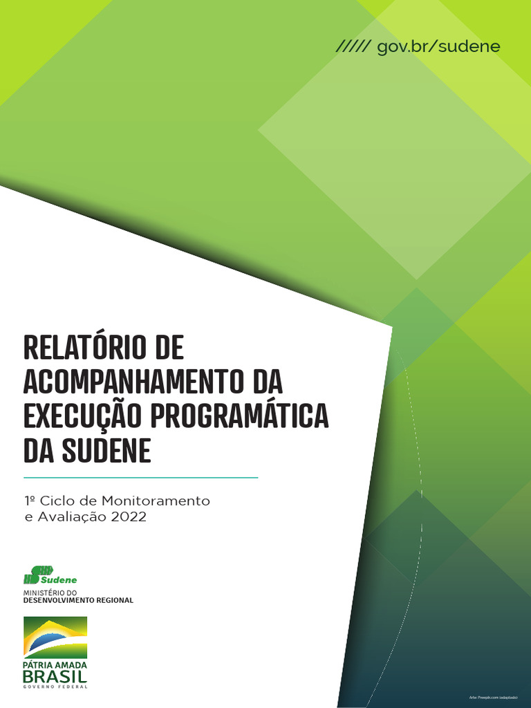 Relatório de Monitoramento Do 1° Ciclo de 2022 | PDF | Governança ...