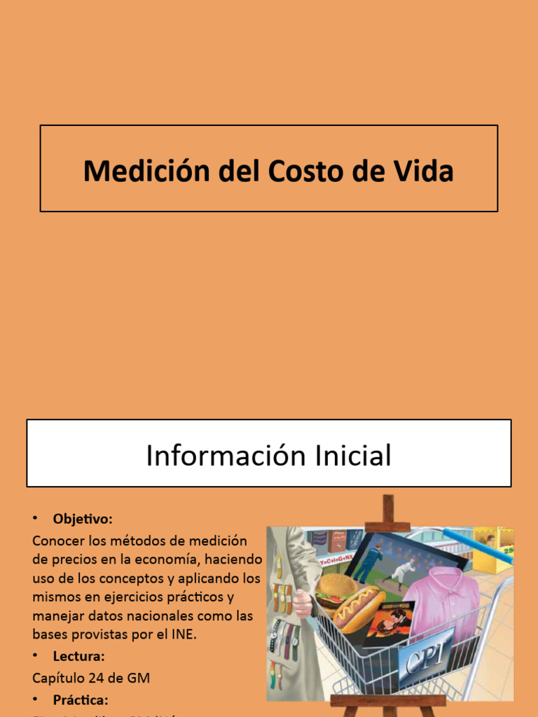 Métodos de Medición del Costo de Vida | PDF | Costo de la vida | Inflación