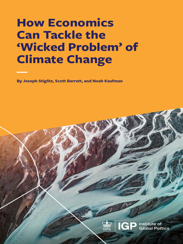 How Economics Can Tackle the Wicked Problem of Climate Change | PDF ...