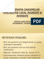 Cancerul de Pancreas Avansat Final