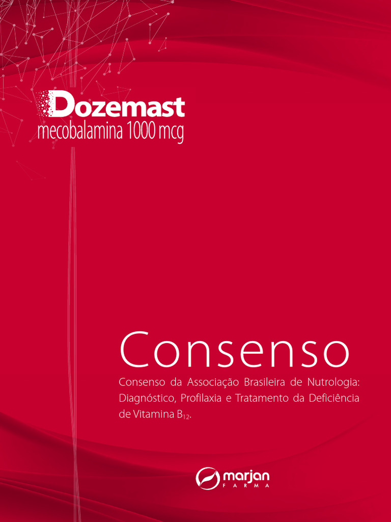 Consensus on Vitamin B12 Deficiency Management | PDF | Vitamin B12 ...