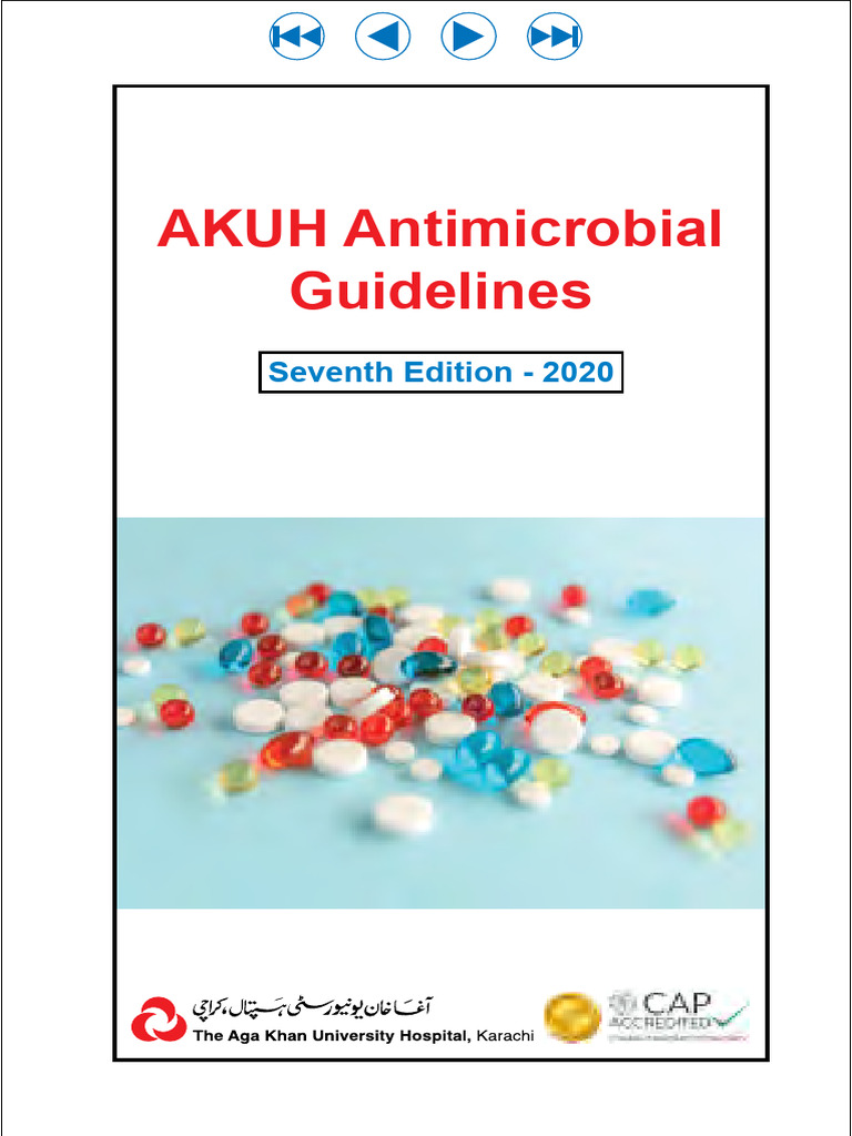 AKUH 2020 Antimicrobial Guidelines | PDF | Antimicrobial | Clinical ...
