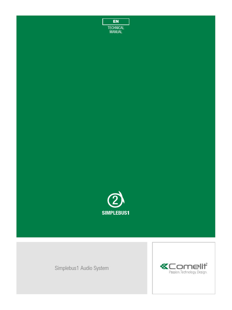 Fermax 9241 Simplebus1 Manual | PDF | Electronics | Equipment