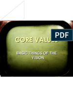 Core Values - Devotional Life