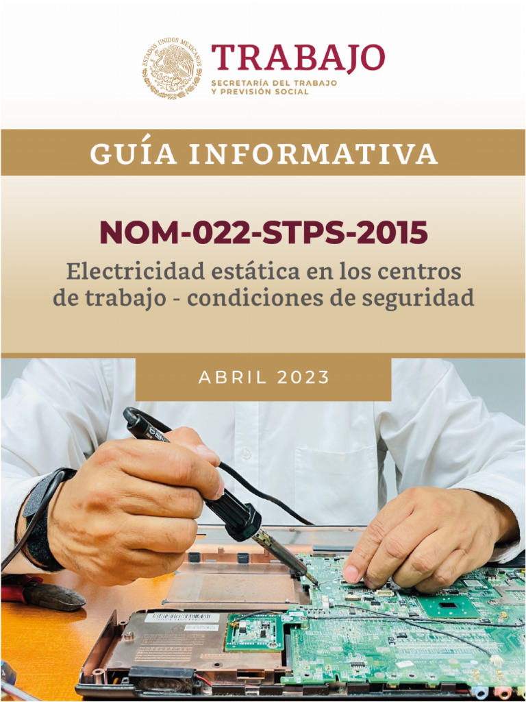 Guía sobre NOM-022-STPS-2015 | PDF | Bienestar | México