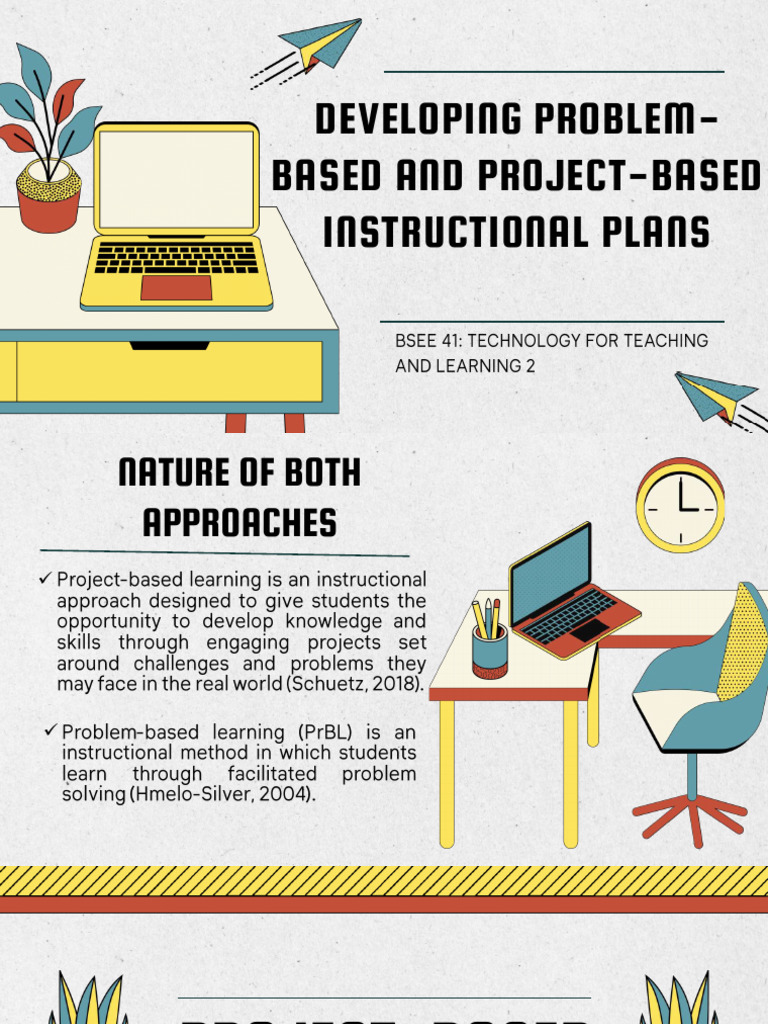 LESSON 5 - DEVELOPING PBL AND PRBL INSTRUCTIONAL PLANS | PDF | Project ...