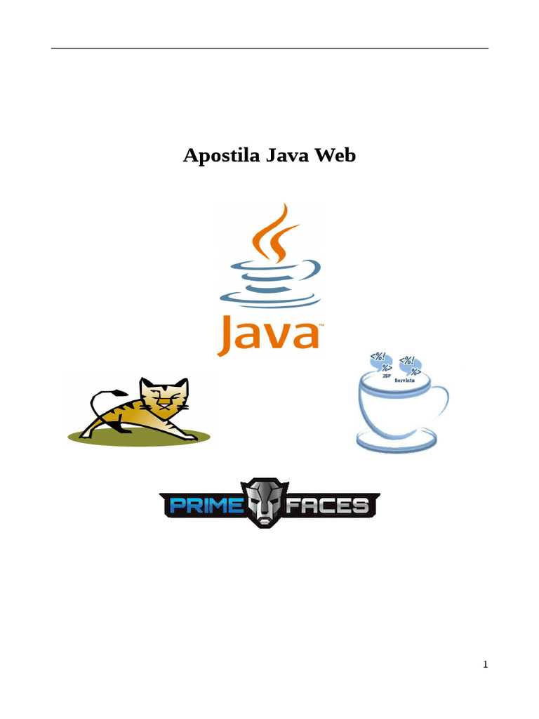 Apostila de Desenvolvimento Java Web | PDF | Model-View – Controller ...