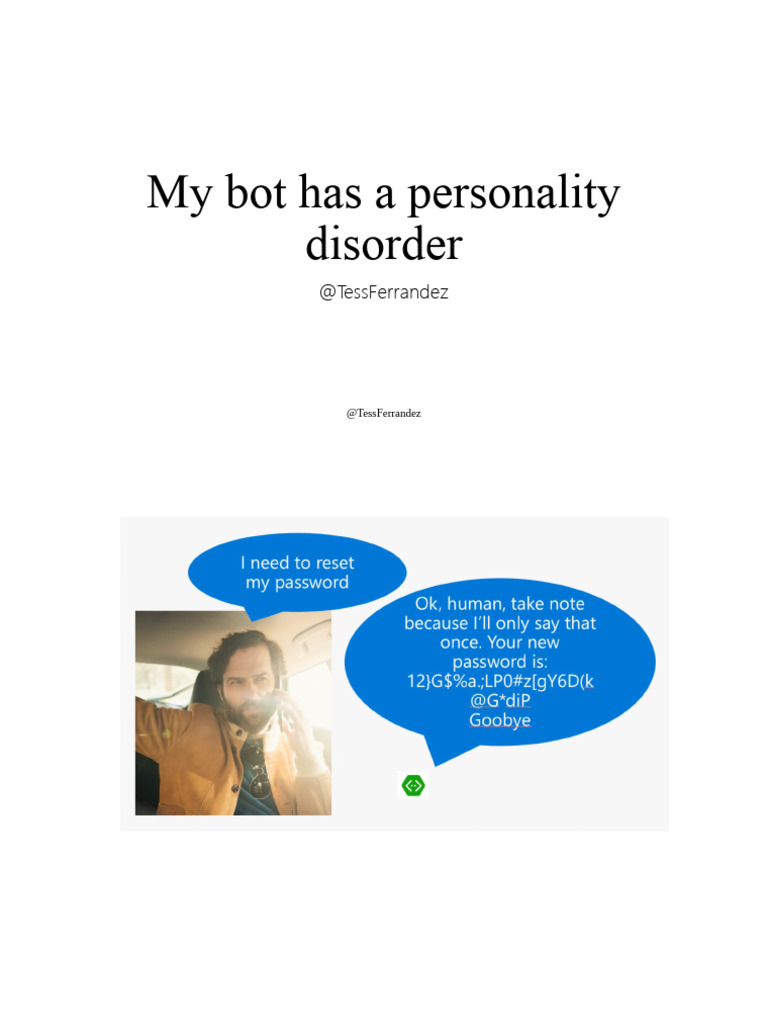Designing Conversational Bots Effectively | PDF | Internet Bot | Mobile App