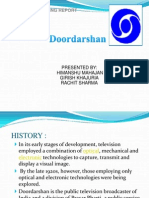 Doordarshan Seminar Report
