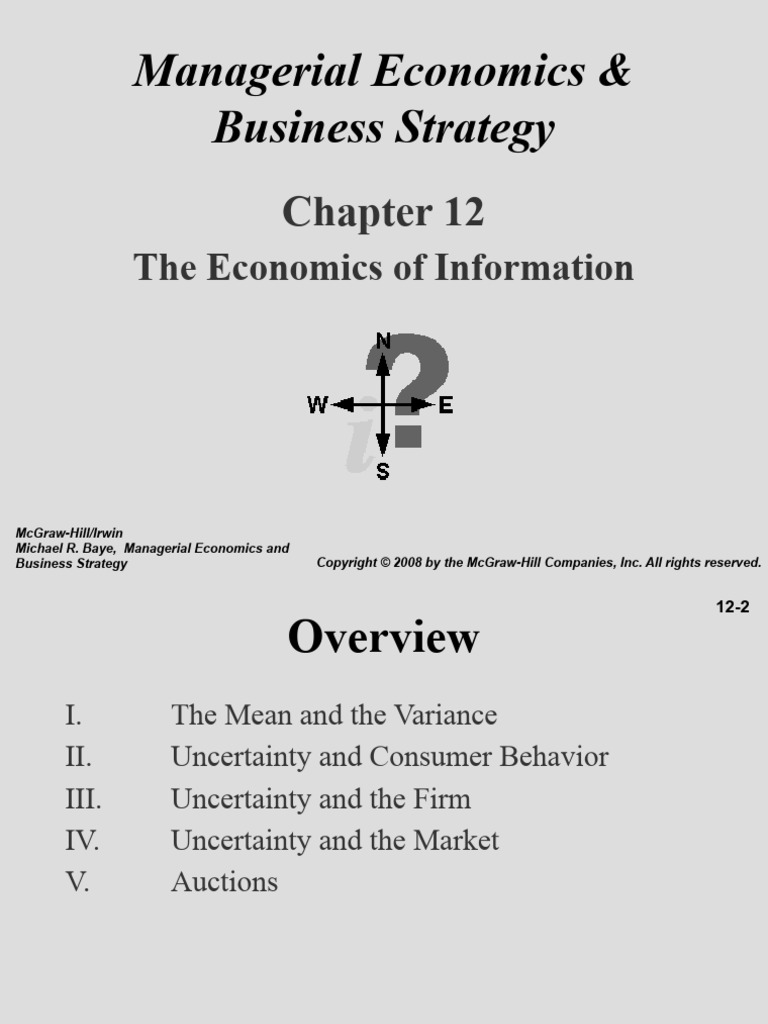 Chap 012 | PDF | Auction | Auction Theory