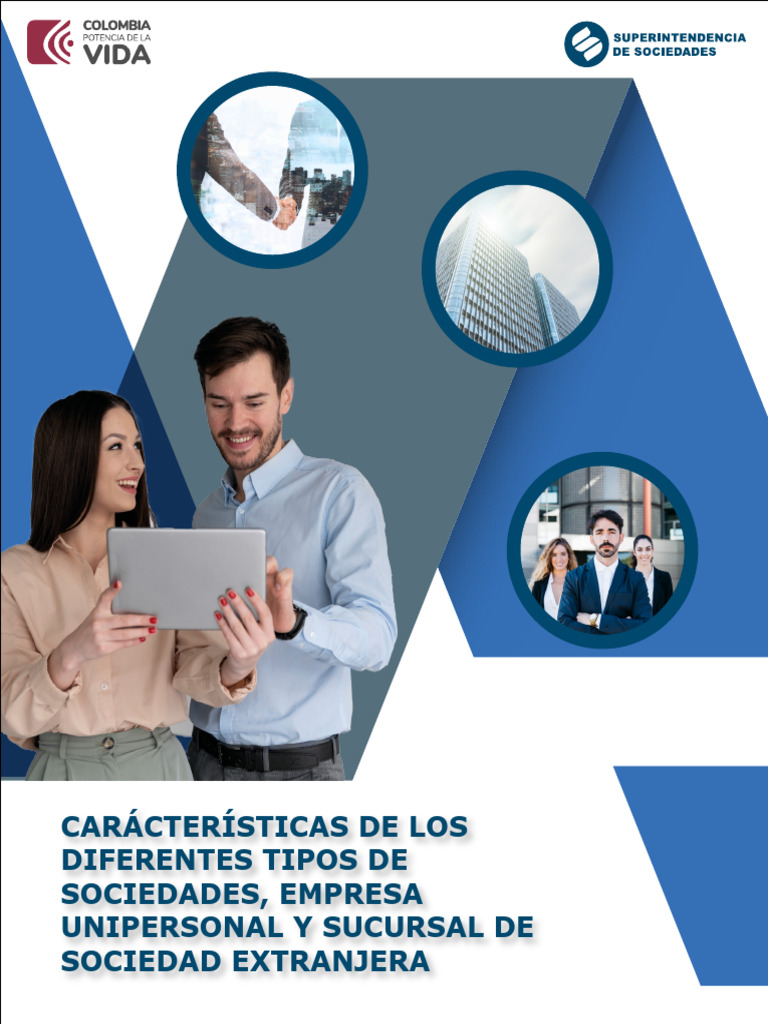 Tipos de Sociedades y Empresas en Colombia | PDF | Sociedad | Business