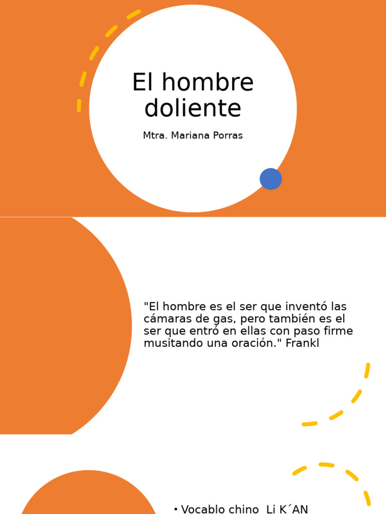 El Hombre Doliente | PDF | Conceptos psicologicos | Existencialismo