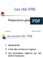 Normes IAS-IFRS - Présentation Générale