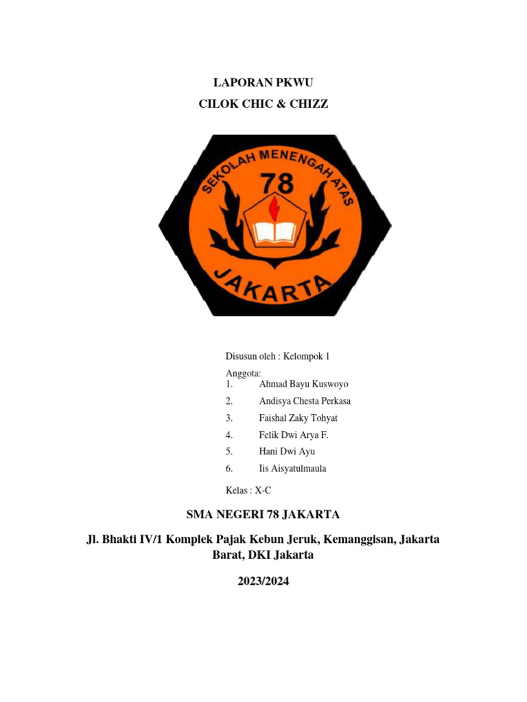 Desain Logo Cilok Chic & Chizz | PDF