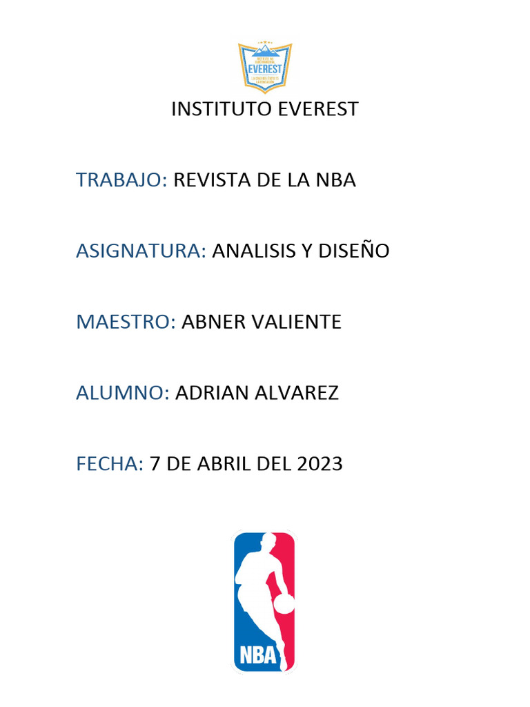 Análisis NBA: Diseño y Estrategias | PDF