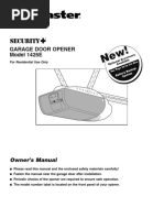 Stanley Vemco Garage Door Opener Owners Manual | PDF