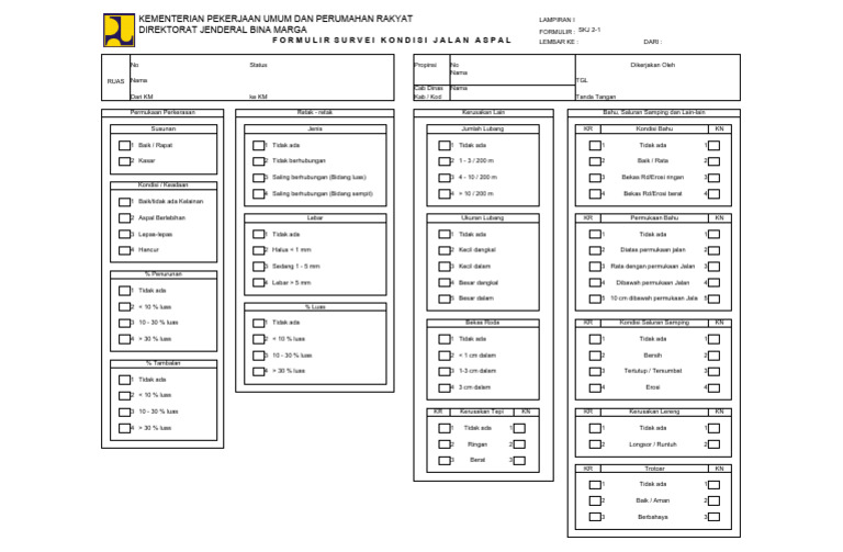 Formulir Skj Asli Pdf