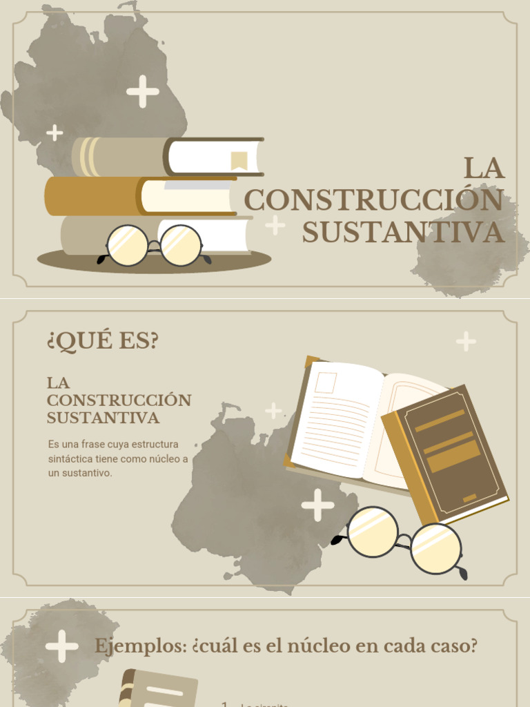 CONSTRUCCIÓN SUSTANTIVA Descargar gratis PDF Adjetivo Adverbio