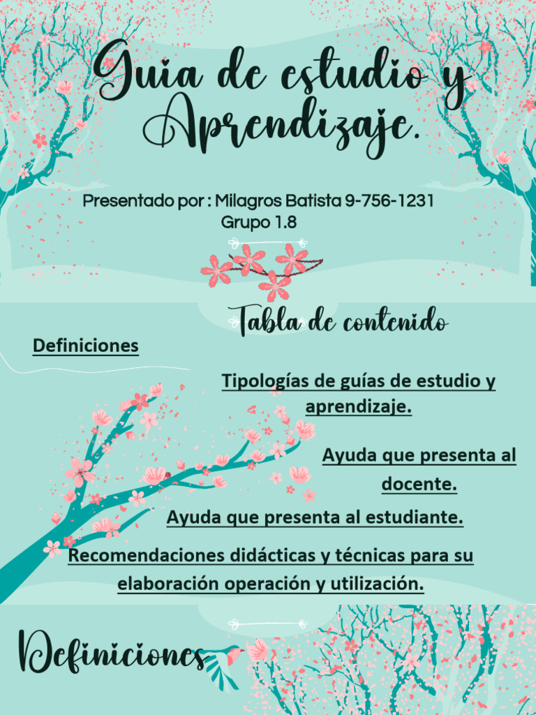 Guías de Estudio y Aprendizaje Eficaz | PDF | Crecimiento personal y ...