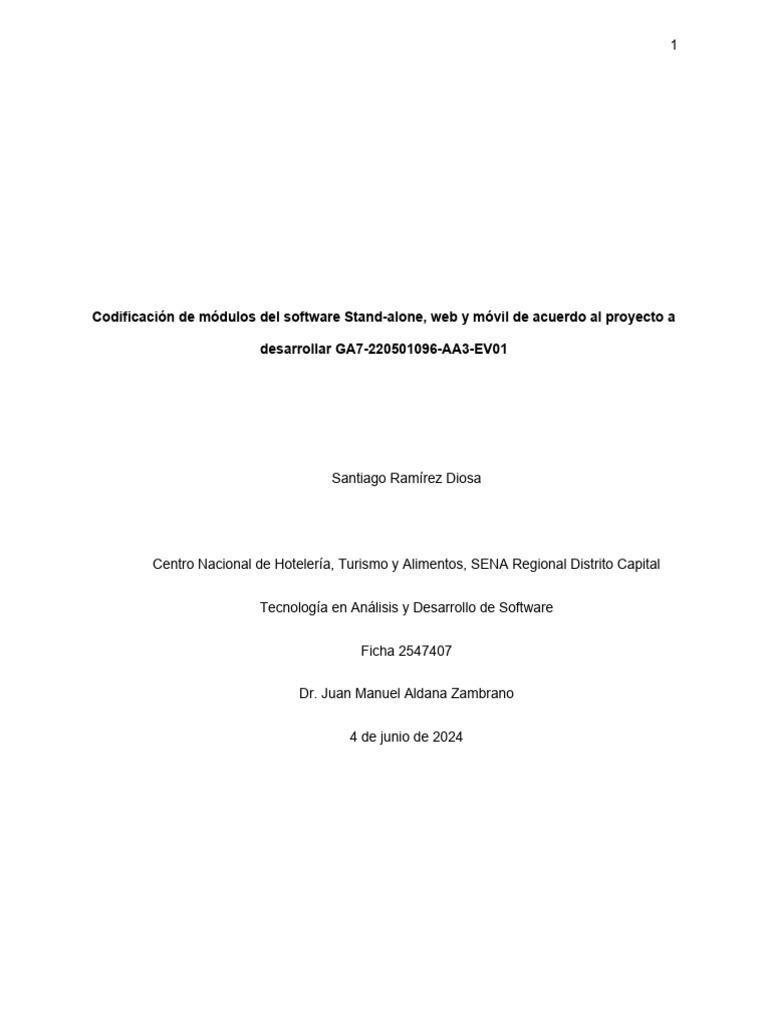 Módulos de Software Stand-Alone | PDF | Script Java | Medio de transmision