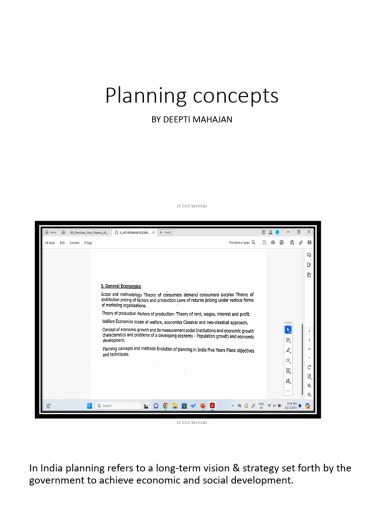 LEC 39 - Planning Concepts - 34998918 - 2024 - 05 - 06 - 18 - 52 | PDF ...