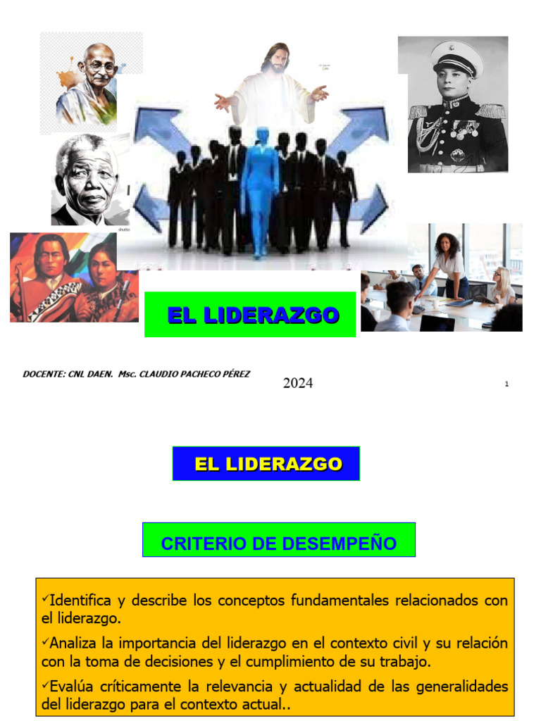 Liderazgo: Clave para el Éxito | PDF | Liderazgo | Educación en artes ...