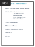 Entregable 1: Desarrollo Humano Senati 2025 | PDF | Liderazgo | Mente