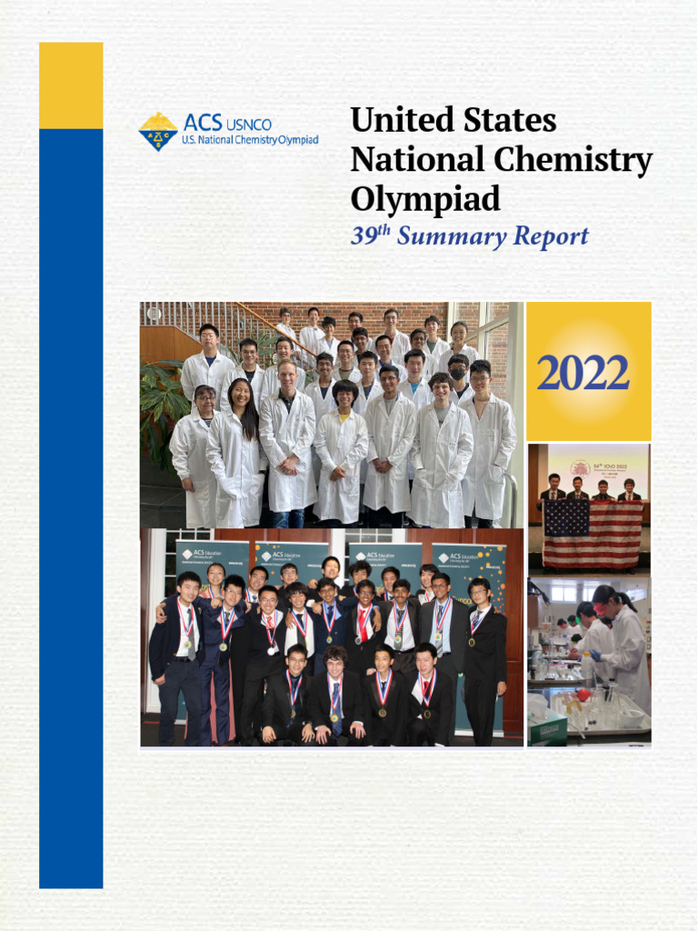 2022 USNCO Summary Report | PDF | Science & Mathematics